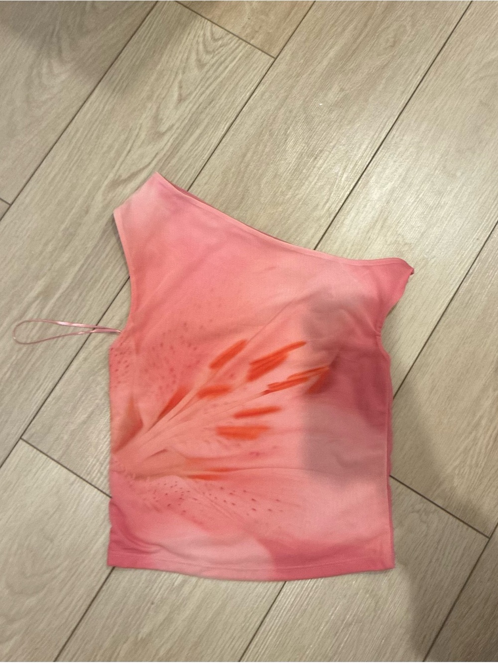 Stradivarius Off the Shoulder Printed Top